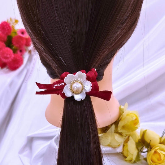 Blooming Organza Scrunchy Combo.