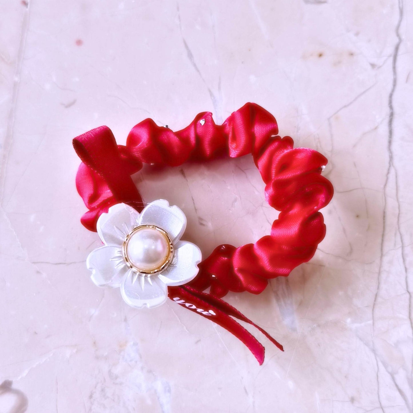 Blooming Organza Scrunchy Combo.