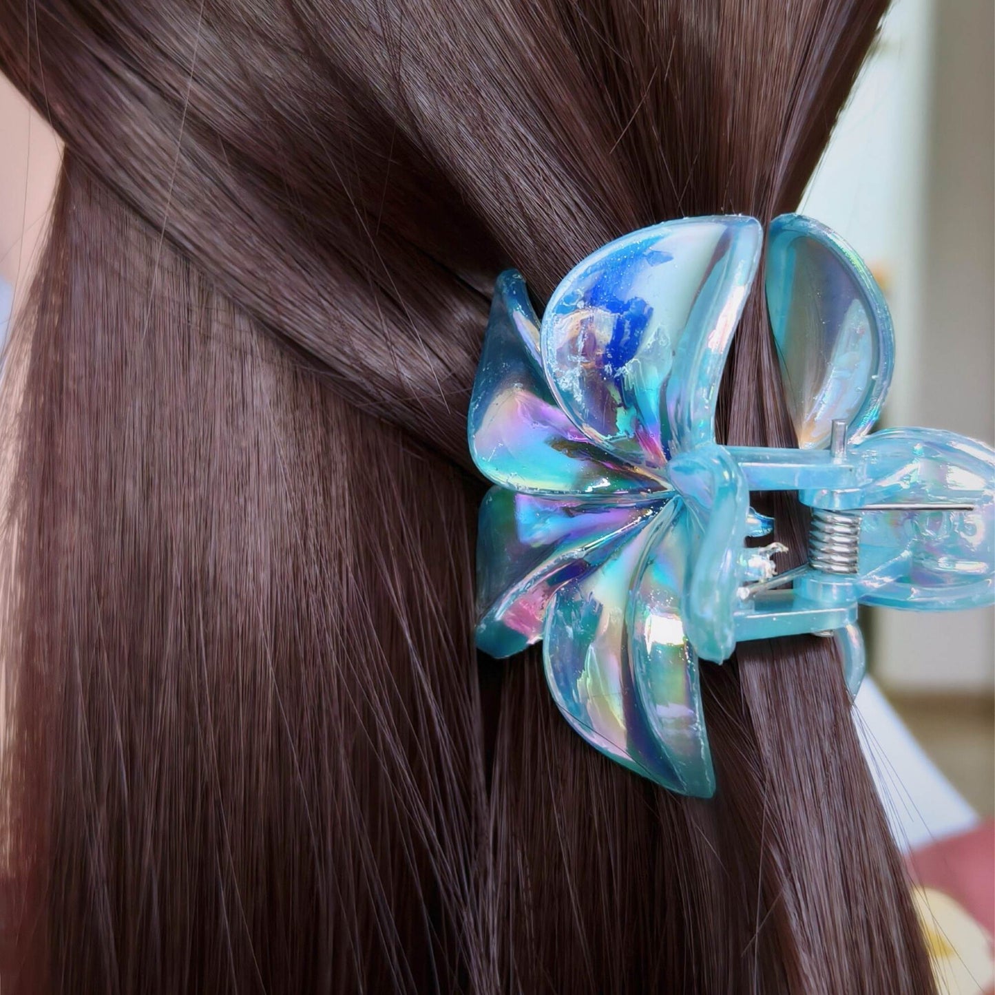 Blooming Combo of 3-Flower Claw Clips