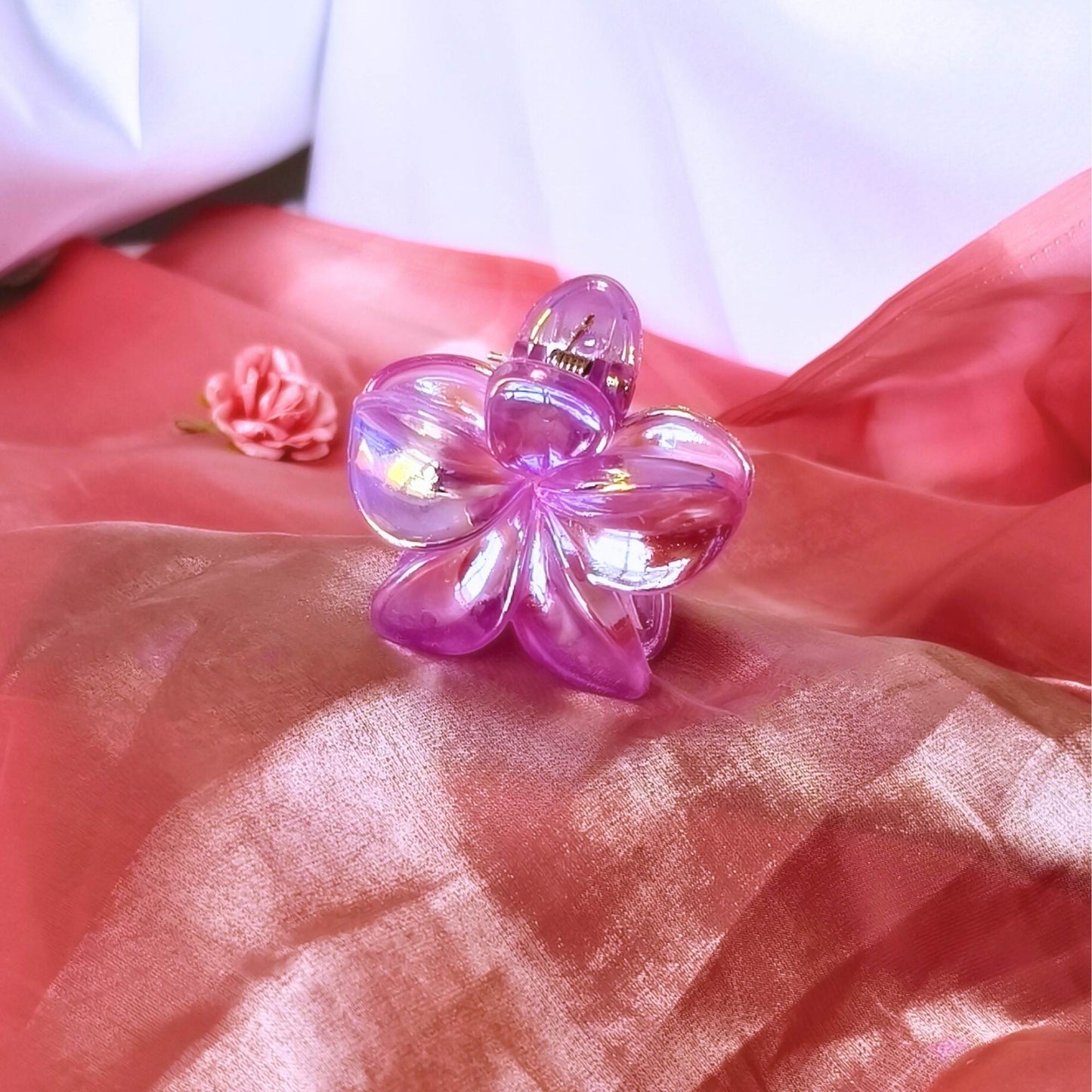 Blooming Combo of 3-Flower Claw Clips