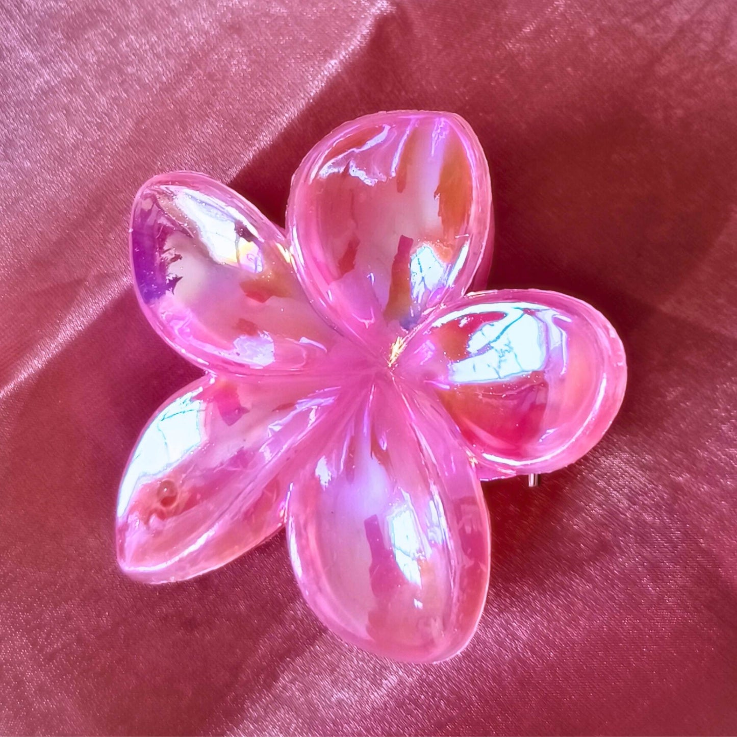 Blooming Combo of 3-Flower Claw Clips