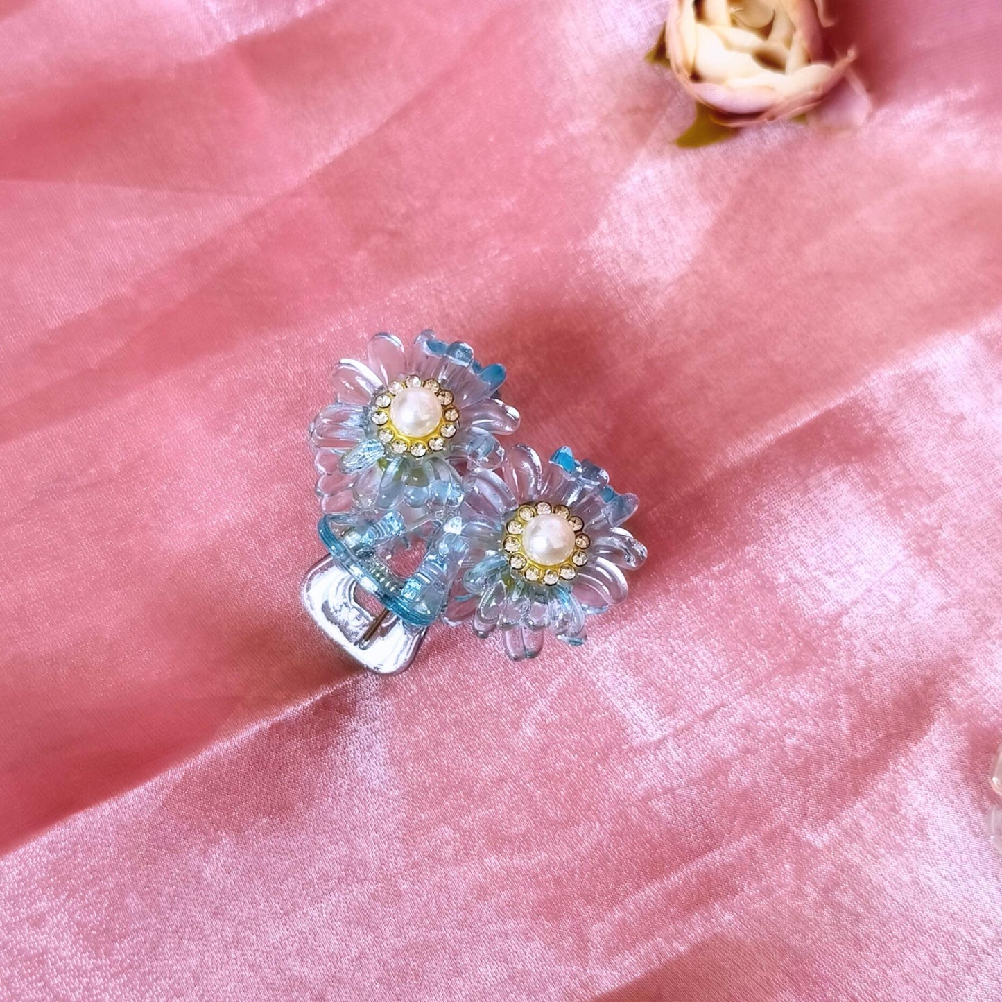 Blooming Combo of 4-Flower Claw Clips
