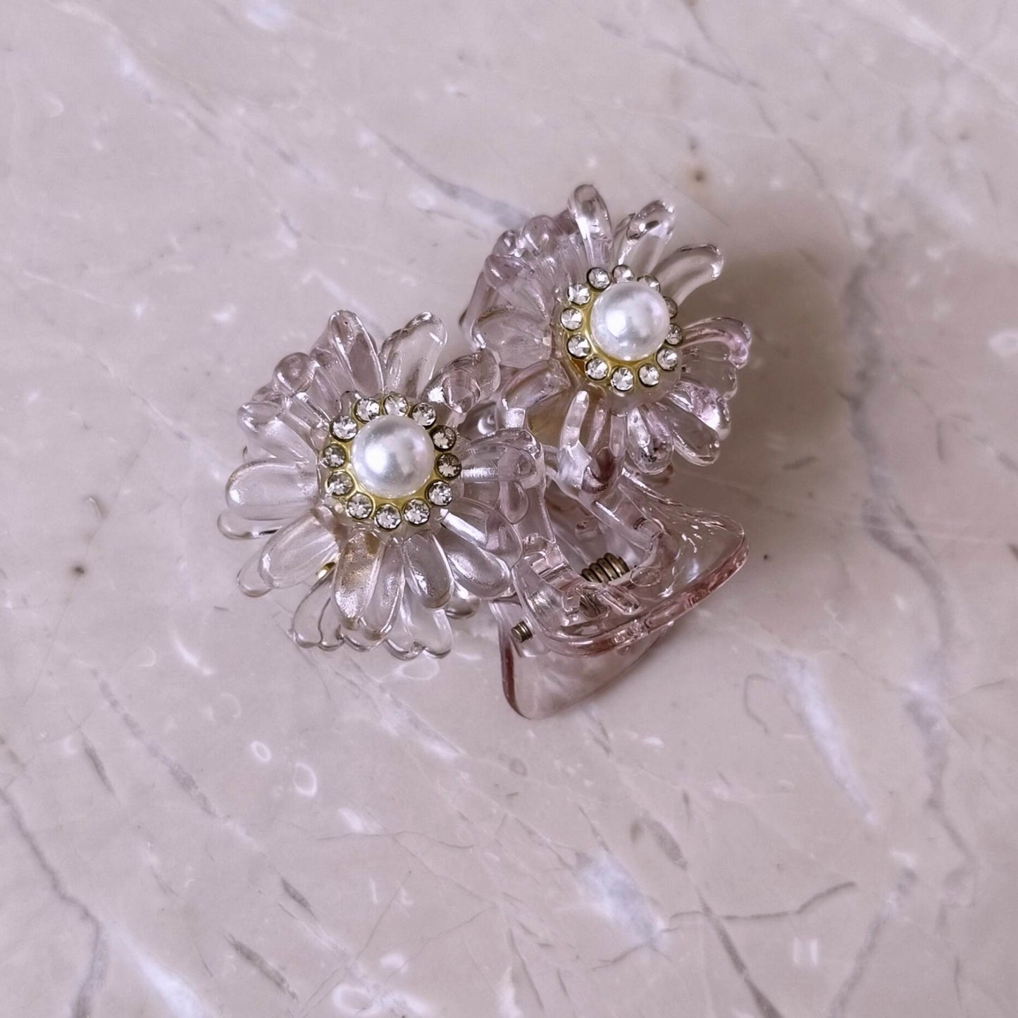 Blooming Combo of 4-Flower Claw Clips