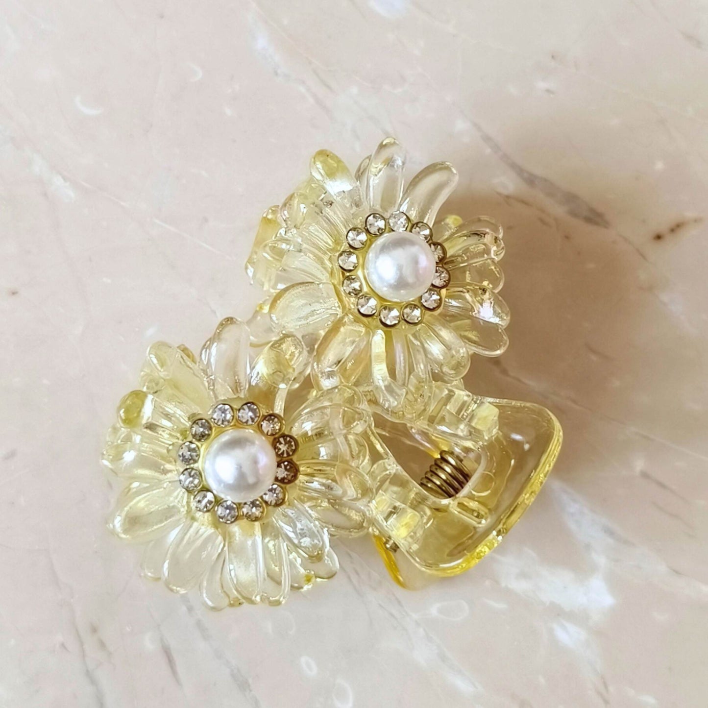 Blooming Combo of 4-Flower Claw Clips